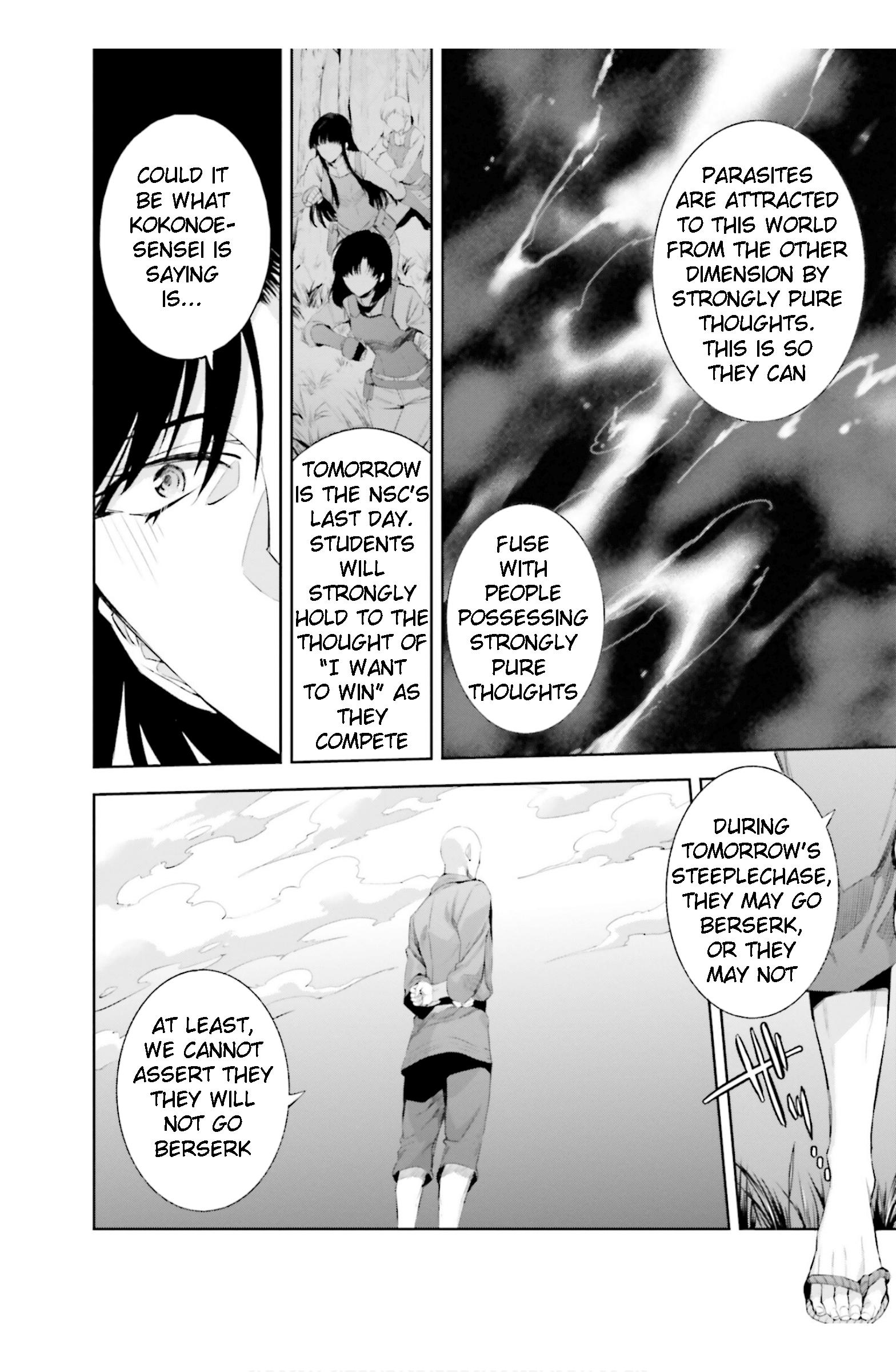 Mahouka Koukou No Rettousei - Steeplechase-Hen - Vol.3 Chapter 18: Sutiipuruchyeesu No Zenya - The Night Before Steeplechase