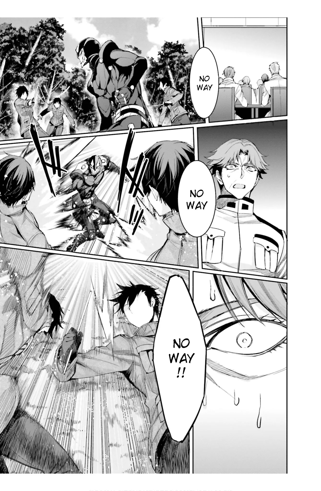 Mahouka Koukou No Rettousei - Steeplechase-Hen - Chapter 21: Toppa Seyo - Let's Break Through