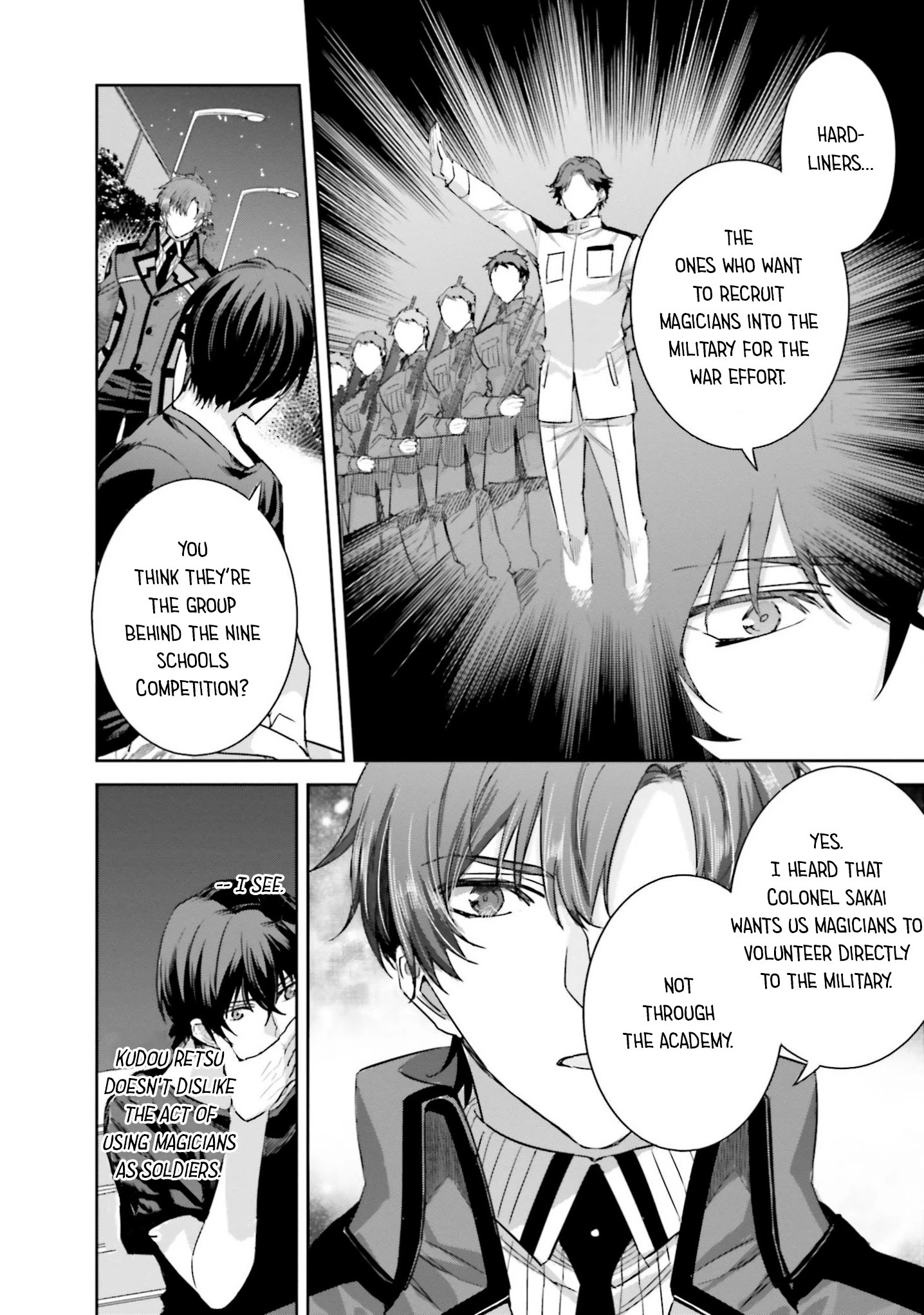 Mahouka Koukou No Rettousei - Steeplechase-Hen - Chapter 13: The Opponent In Front Of You