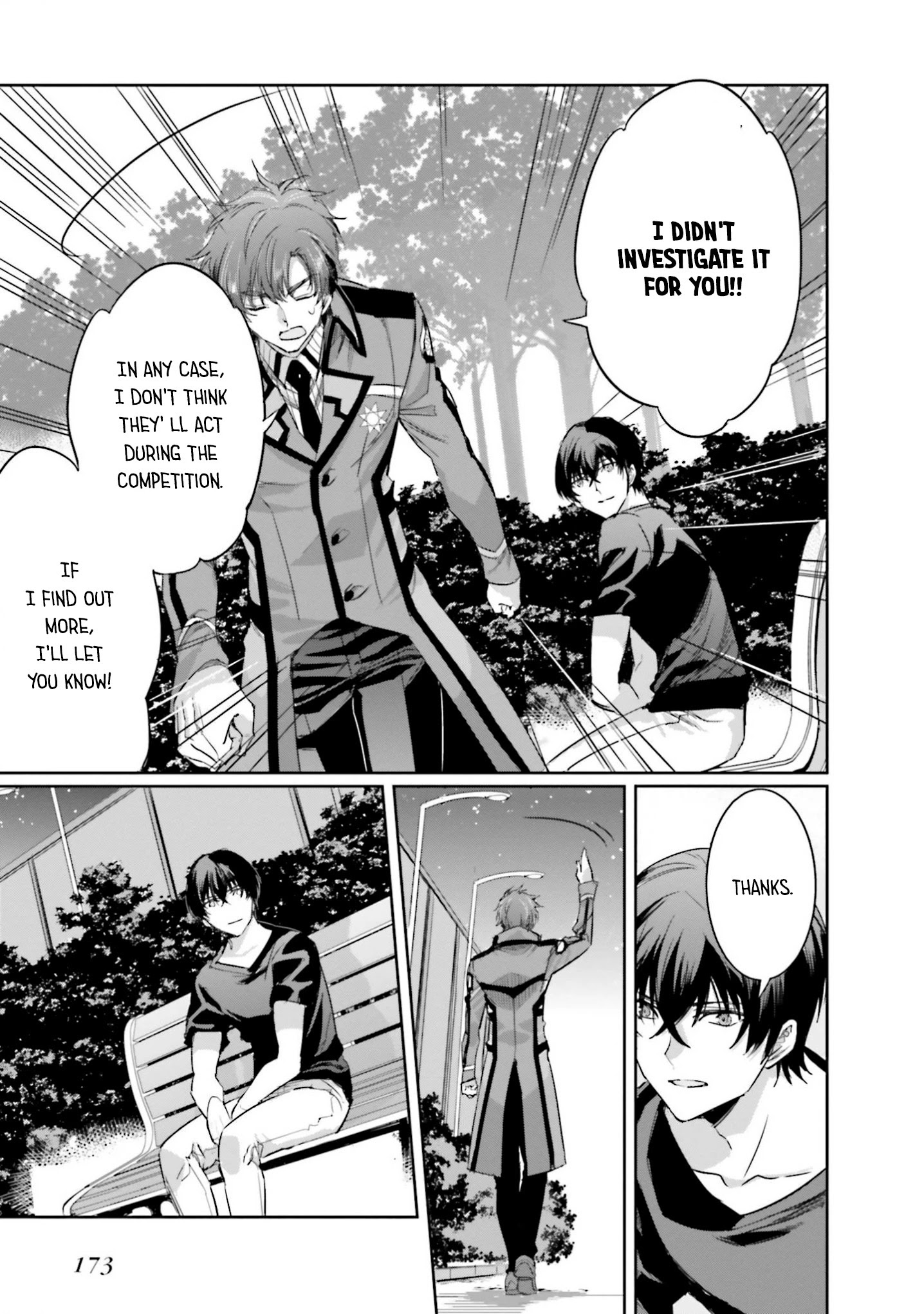 Mahouka Koukou No Rettousei - Steeplechase-Hen - Chapter 13: The Opponent In Front Of You