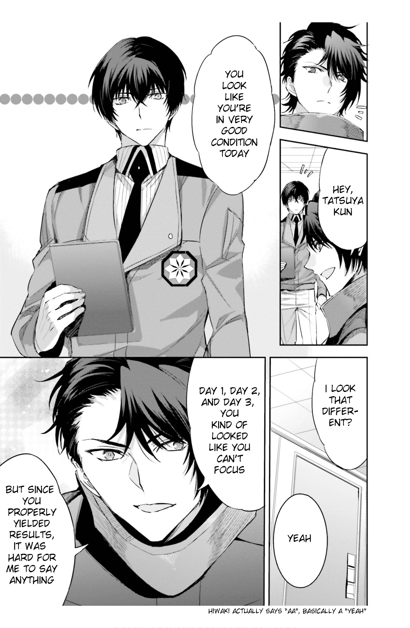 Mahouka Koukou No Rettousei - Steeplechase-Hen - Chapter 16: Fukuchou, Soshite Shinjinsen - Recovery, And Then Amateur Matches