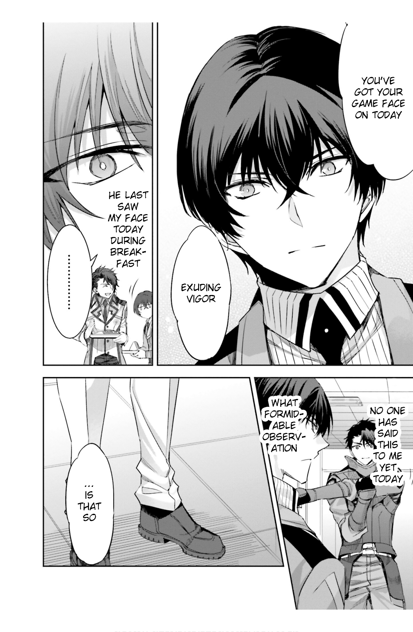 Mahouka Koukou No Rettousei - Steeplechase-Hen - Chapter 16: Fukuchou, Soshite Shinjinsen - Recovery, And Then Amateur Matches