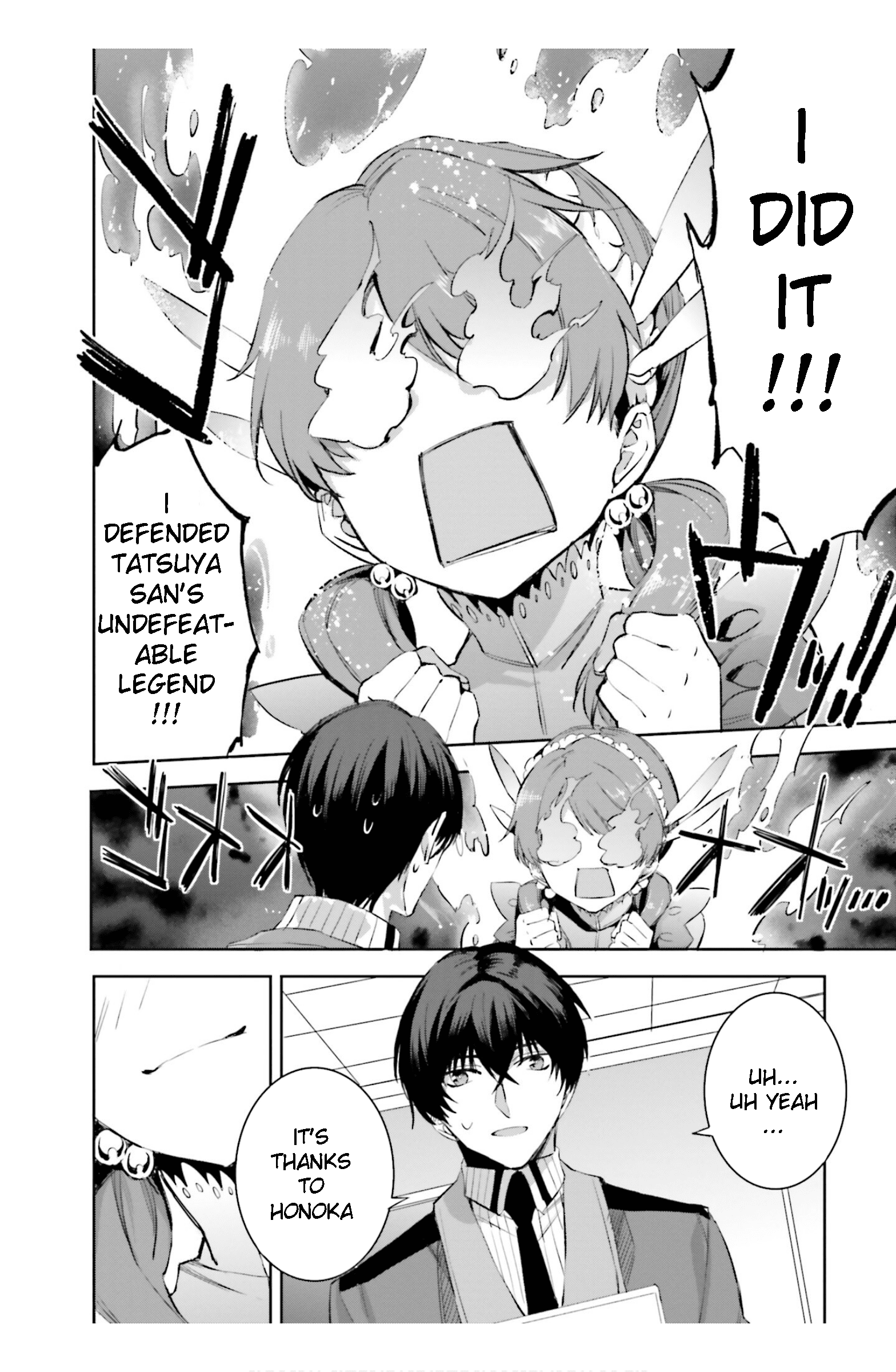 Mahouka Koukou No Rettousei - Steeplechase-Hen - Vol.3 Chapter 17: Kokonokame, Tookame, Yoru - Day Nine, Day Ten, Night