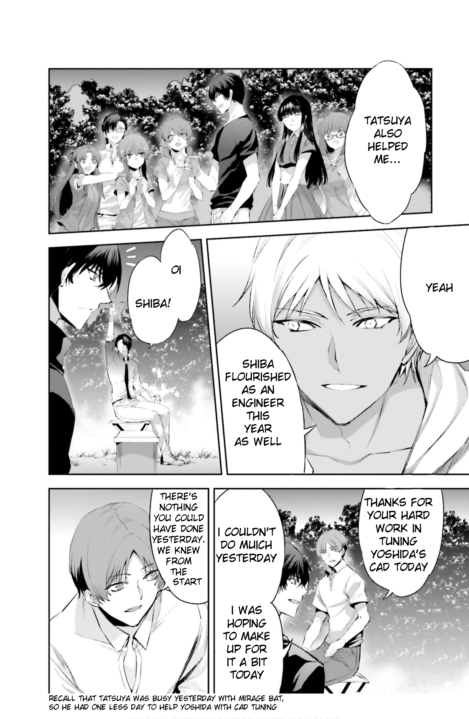 Mahouka Koukou No Rettousei - Steeplechase-Hen - Vol.3 Chapter 17: Kokonokame, Tookame, Yoru - Day Nine, Day Ten, Night