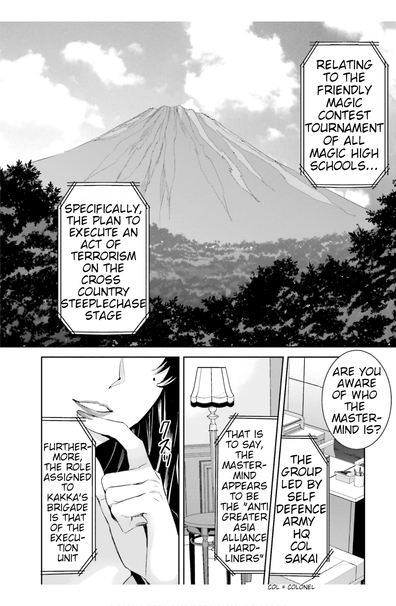 Mahouka Koukou No Rettousei - Steeplechase-Hen - Chapter 15: Daisetsu Na Mono - Valuable Person