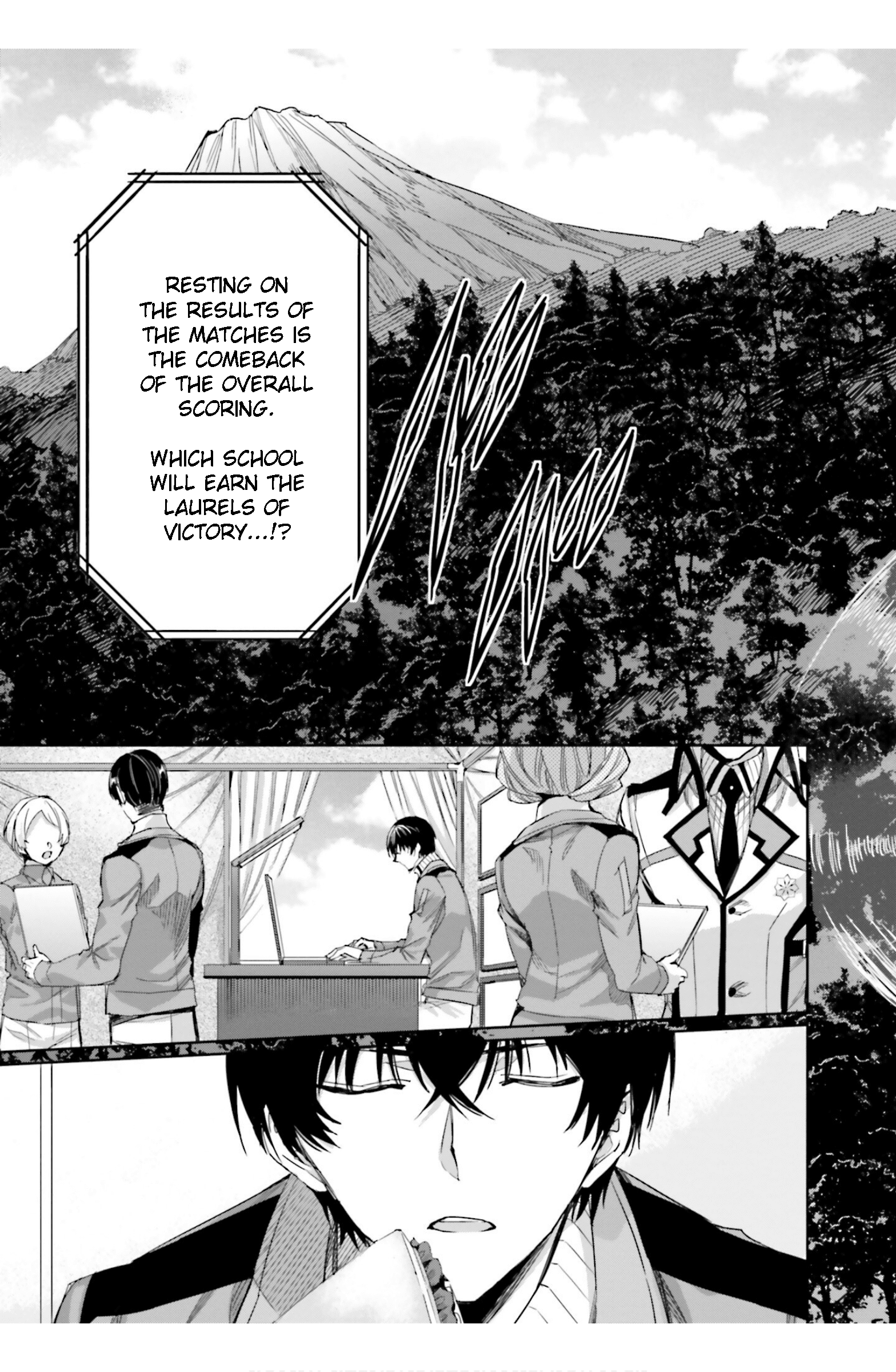 Mahouka Koukou No Rettousei - Steeplechase-Hen - Vol.3 Chapter 19: Sutiipuruchyeesu Kurosukantorii - Steeplechase Crosscountry