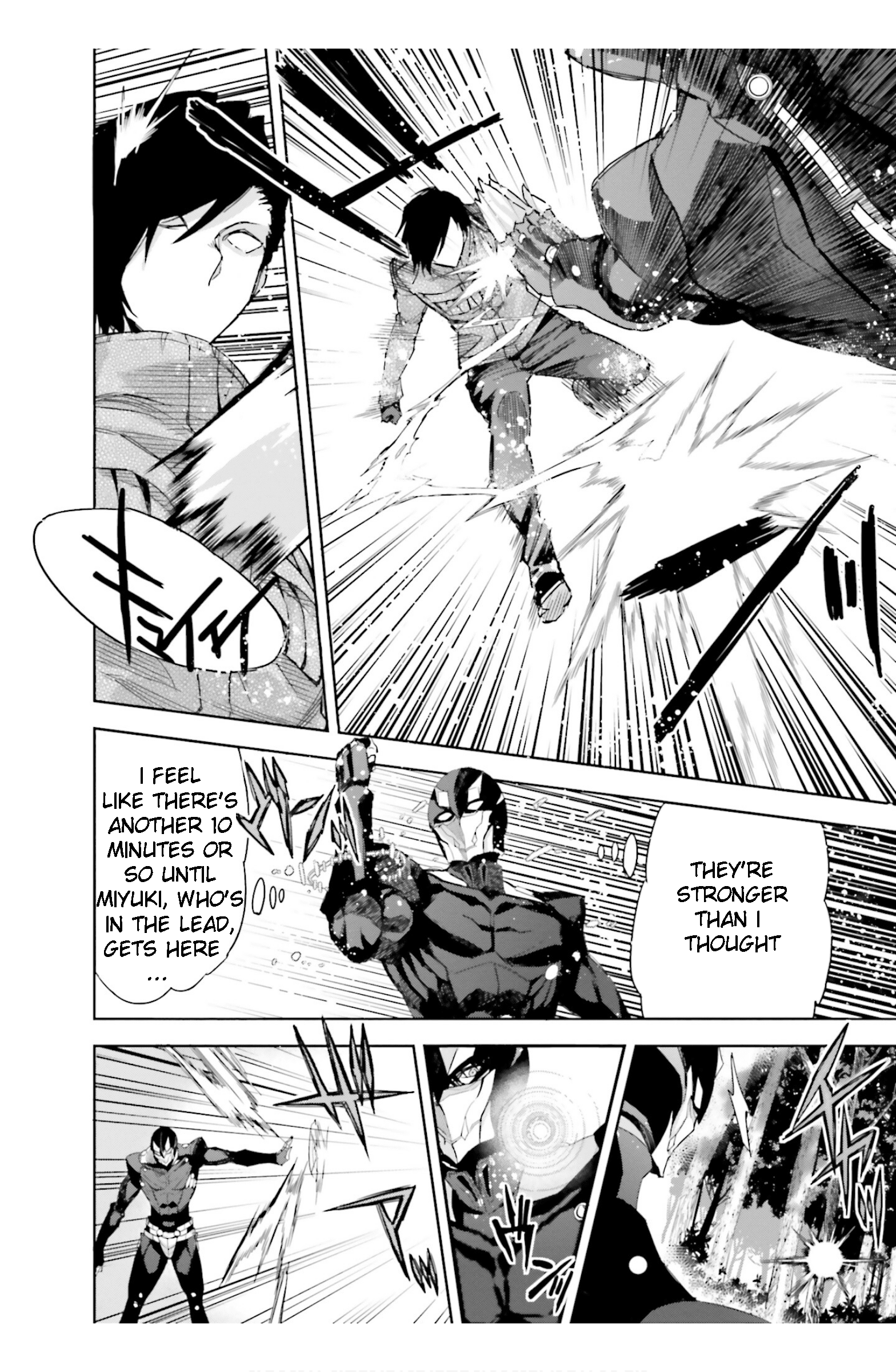 Mahouka Koukou No Rettousei - Steeplechase-Hen - Vol.3 Chapter 22: Puraimu Fuoo - Prime Four