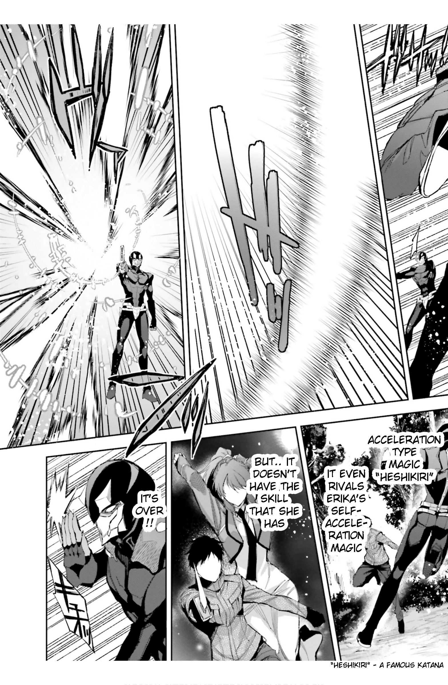 Mahouka Koukou No Rettousei - Steeplechase-Hen - Vol.3 Chapter 22: Puraimu Fuoo - Prime Four