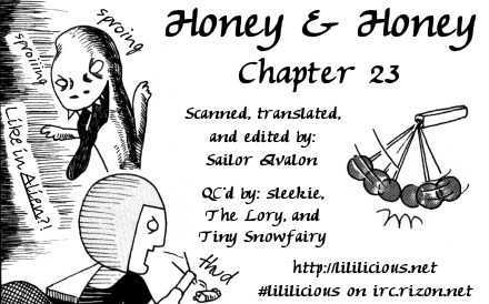 Honey & Honey - Vol.2 Chapter 23 : Male Mystery