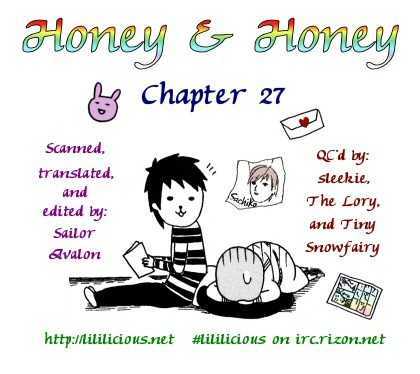 Honey & Honey - Vol.2 Chapter 27 : A Love Letter To An Ex-Girlfirend