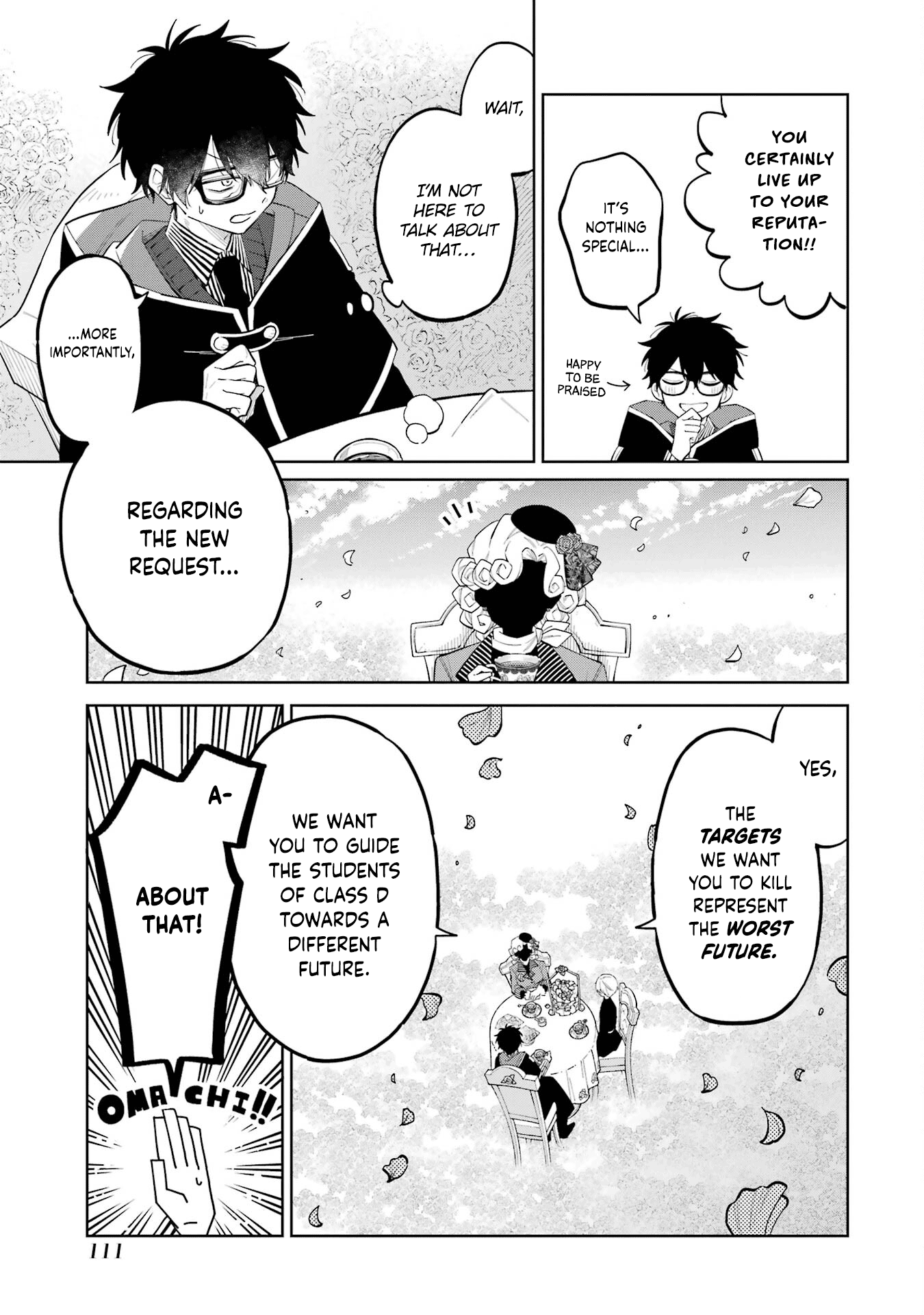 Sensei! Bokutachi Ga Sekai Wo Horoboshimasu. - Vol.1 Chapter 2: Second Period: The Assassin's Job