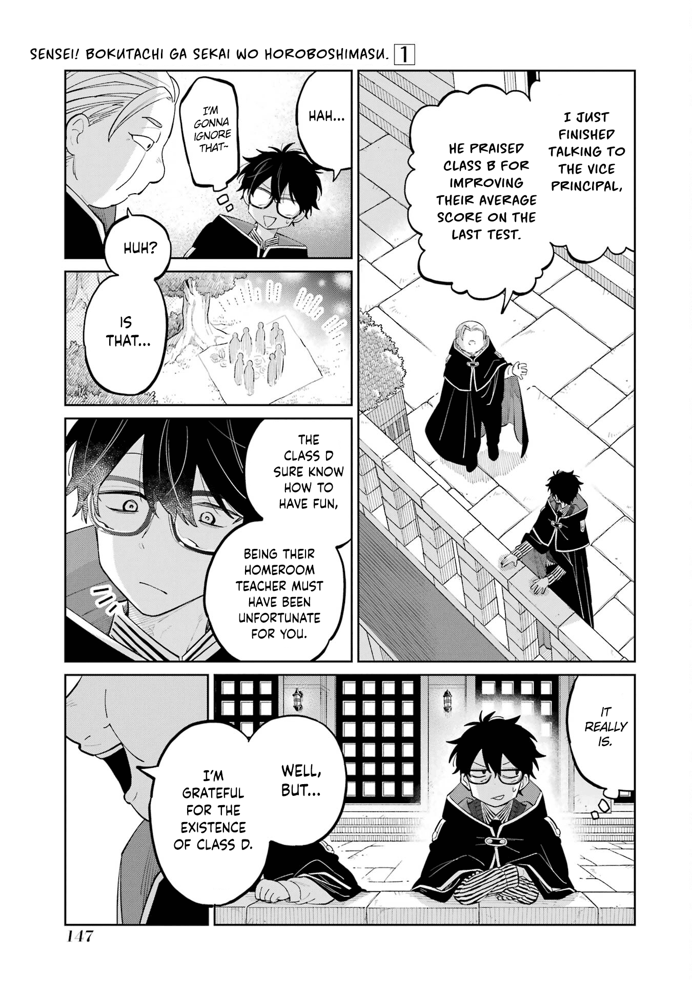 Sensei! Bokutachi Ga Sekai Wo Horoboshimasu. - Vol.1 Chapter 2: Second Period: The Assassin's Job