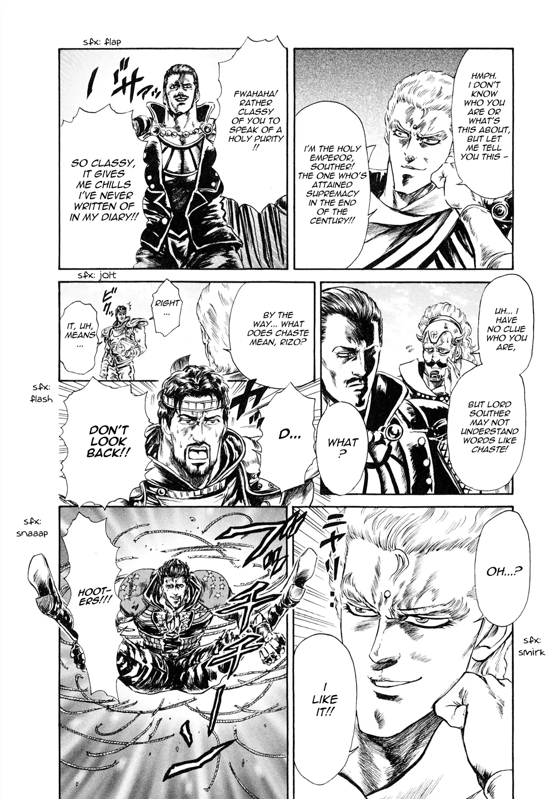 Fist Of The North Star - Strawberry Flavor - Vol.4 Chapter 50: Souther Vs The Espresso Gentleman