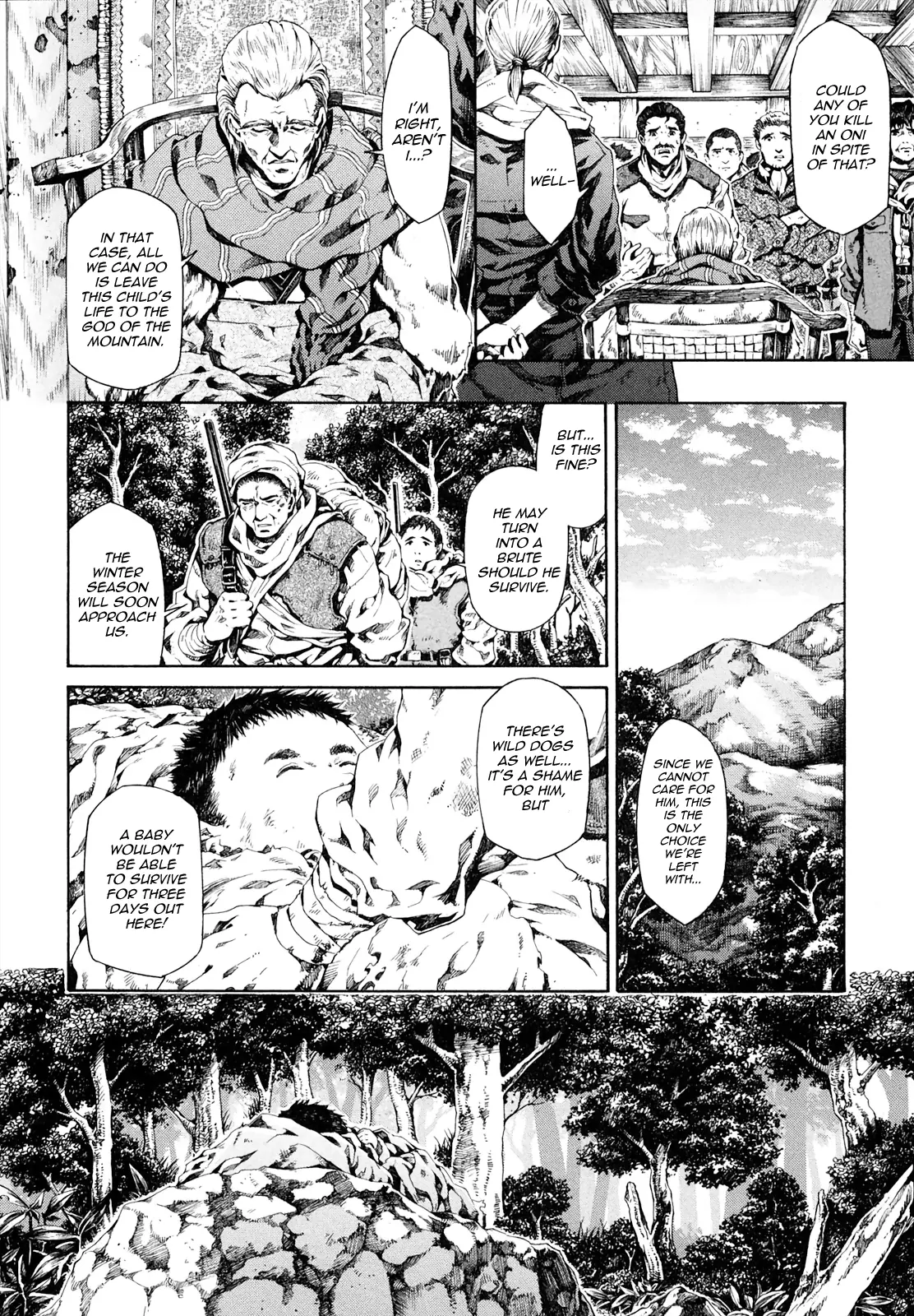 Fist Of The North Star - Strawberry Flavor - Vol.4 Chapter 54: Special Story - Scrap Mountain (Goshasei Gaiden 2: Fudo)