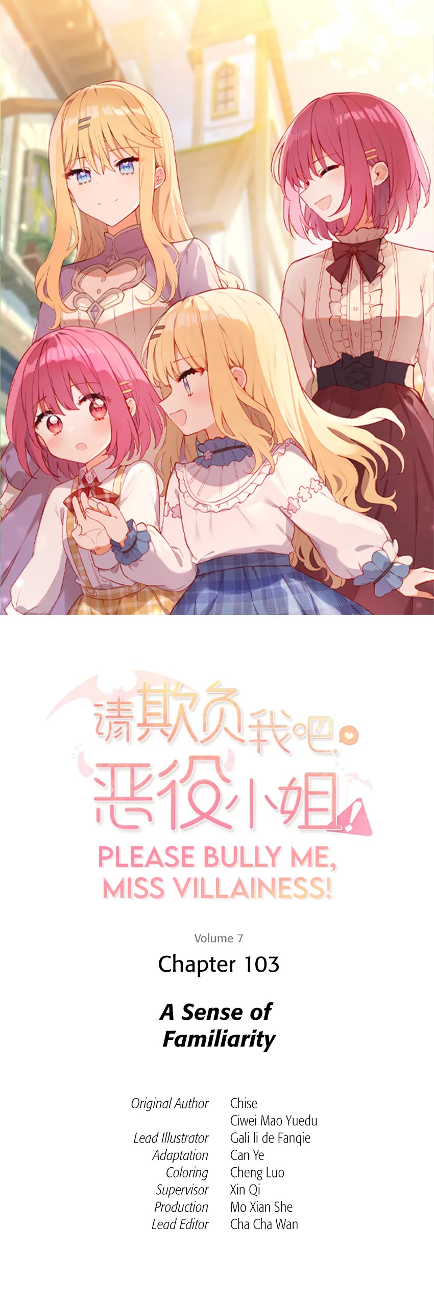 Please Bully Me, Miss Villainess! - Chapter 103: A Sense Of Familiarity