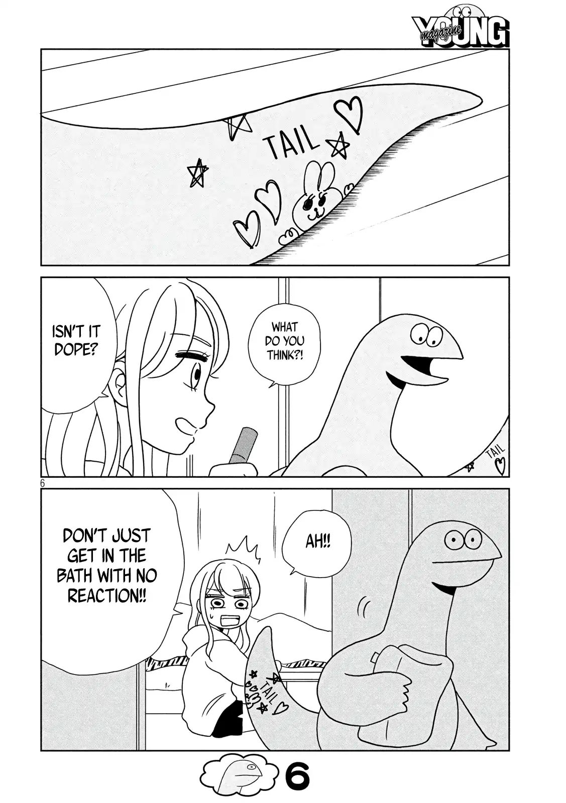 Gyaru And Dinosaur - Vol.1 Chapter 7: Not The Tail