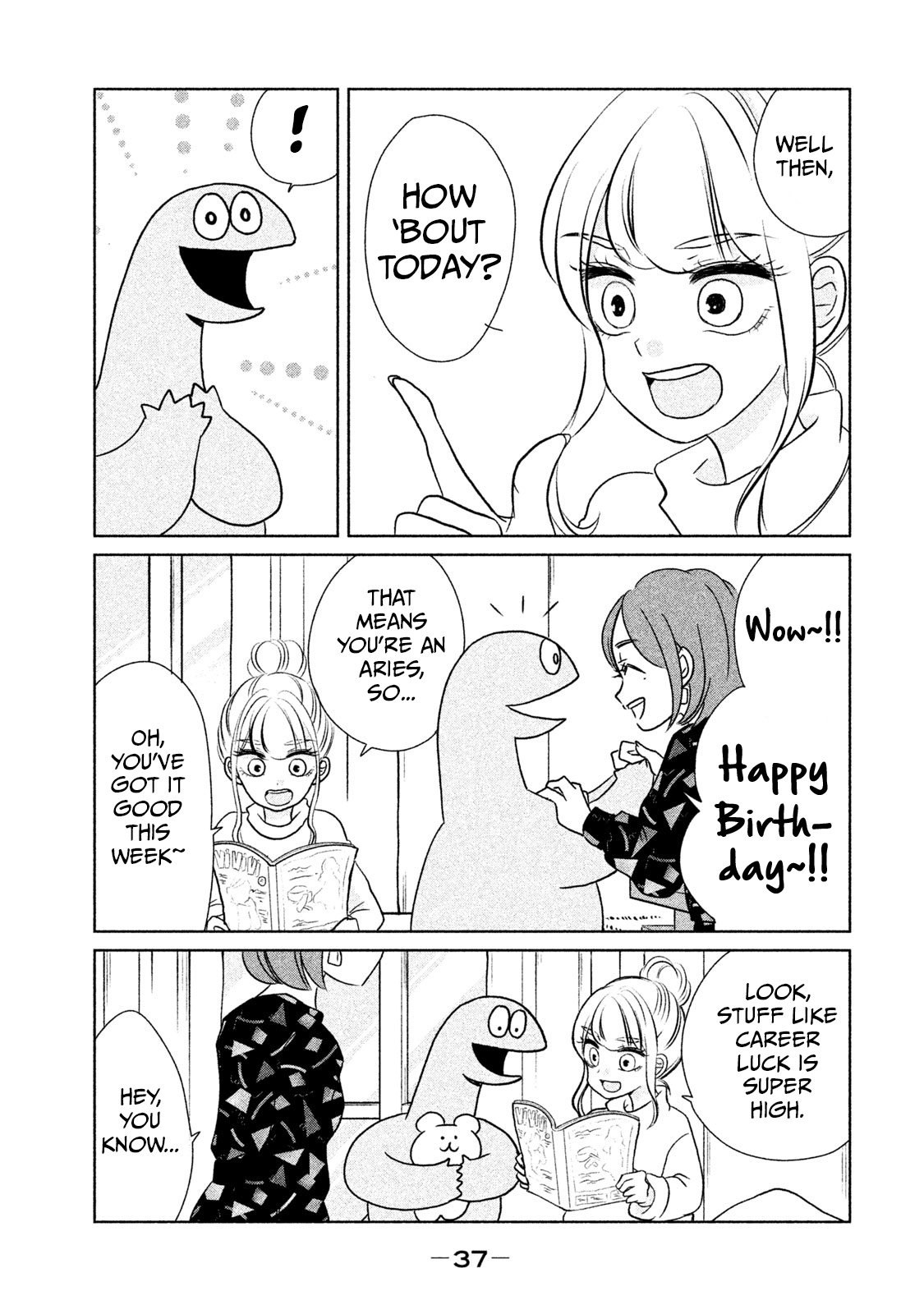 Gyaru And Dinosaur - Vol.2 Chapter 19: Fortune Telling!