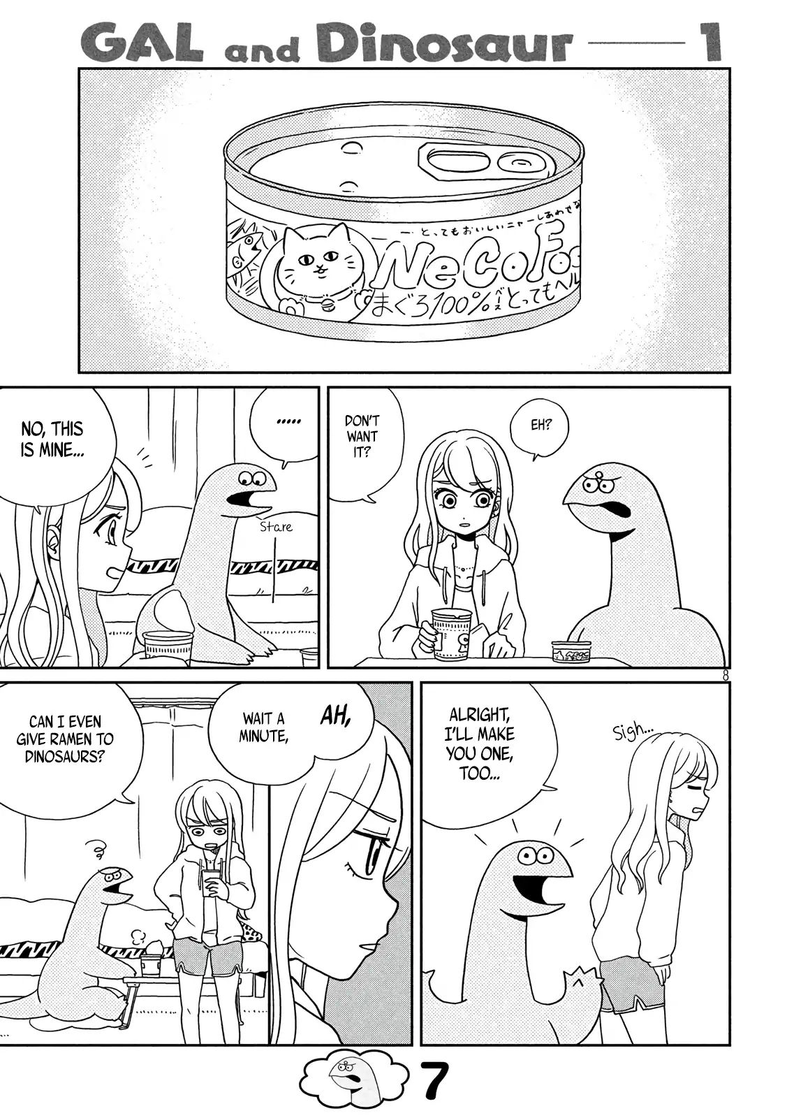 Gyaru And Dinosaur - Vol.1 Chapter 1: Nice To Meet You