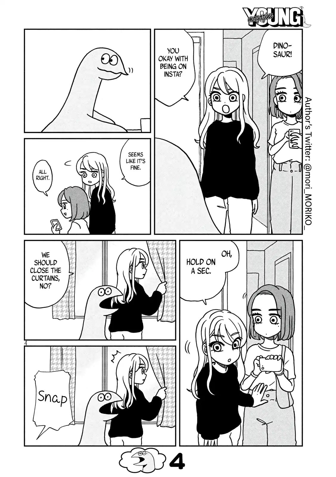 Gyaru And Dinosaur - Vol.1 Chapter 3: A Friend Is Coming