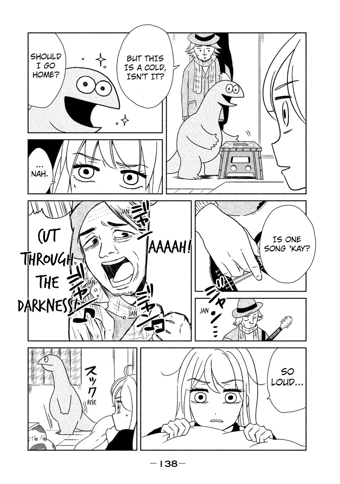 Gyaru And Dinosaur - Vol.1 Chapter 14: Worried