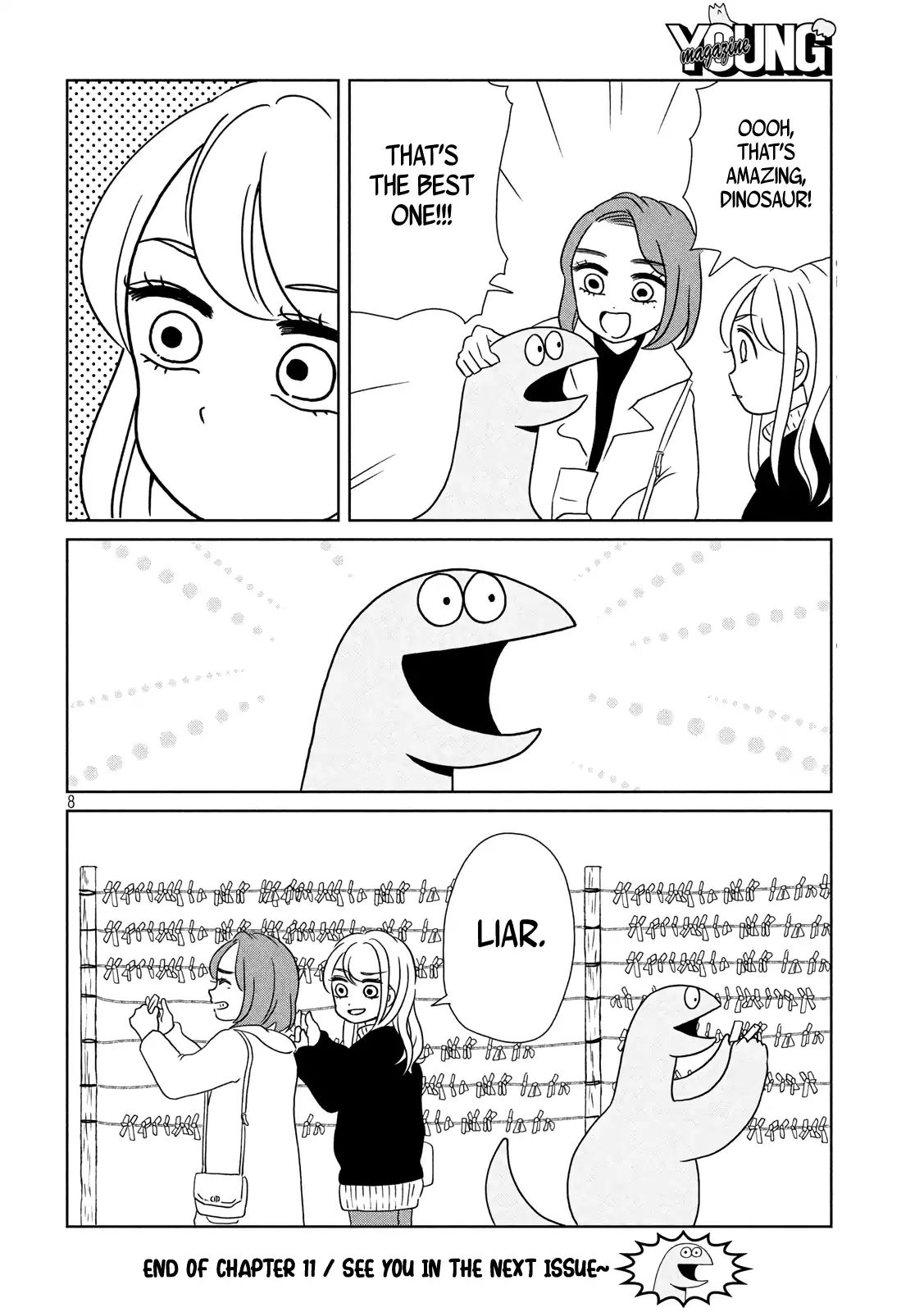 Gyaru And Dinosaur - Vol.1 Chapter 11: It S A Greeting To The God