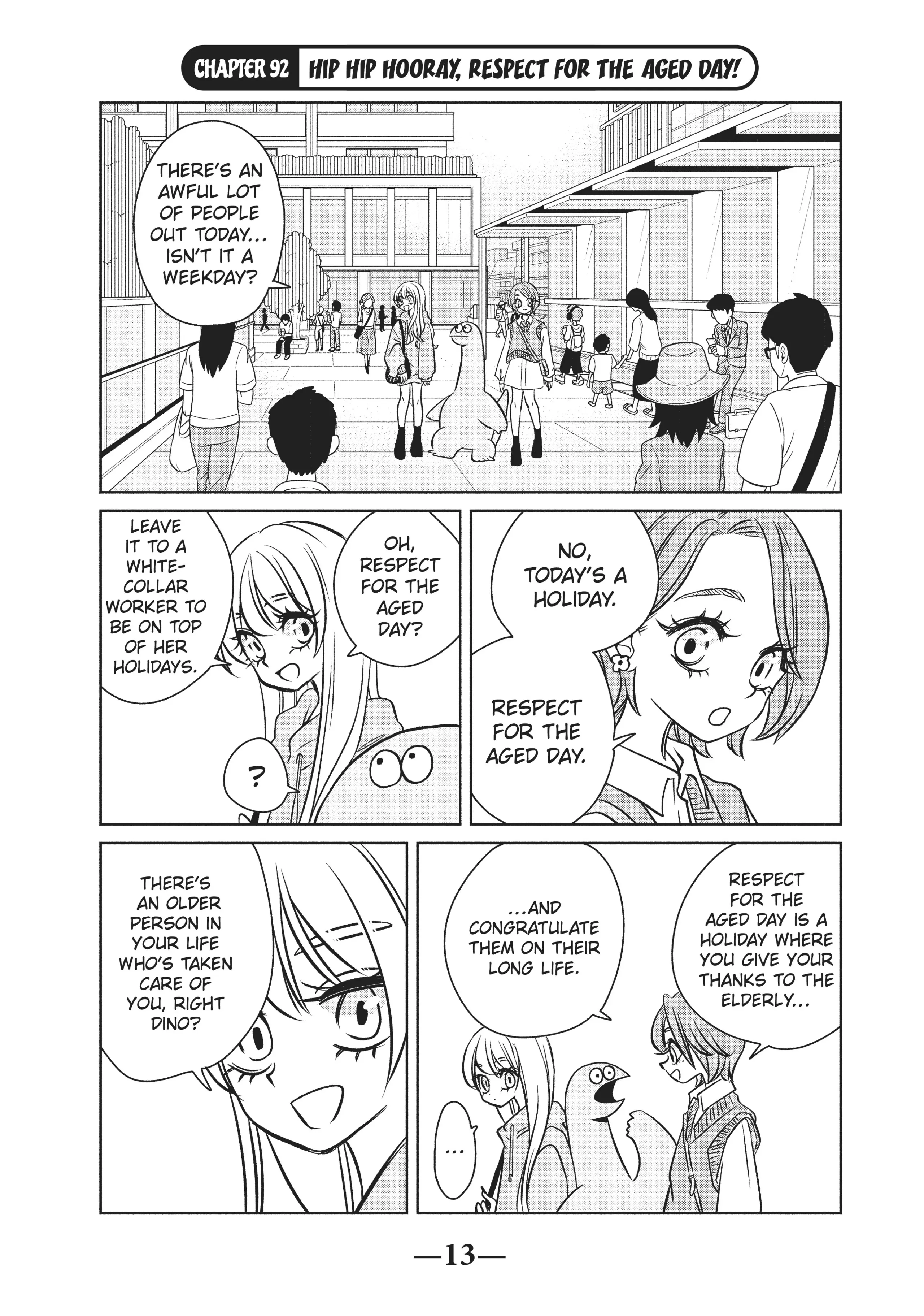 Gyaru And Dinosaur - Chapter 92