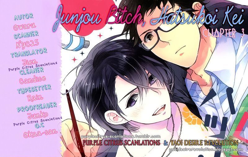 Junjou Bitch, Hatsukoi Kei - Vol.1 Chapter 3