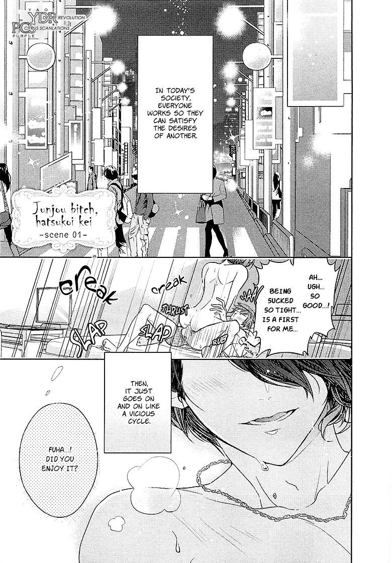 Junjou Bitch, Hatsukoi Kei - Vol.1 Chapter 1 : Scene 1