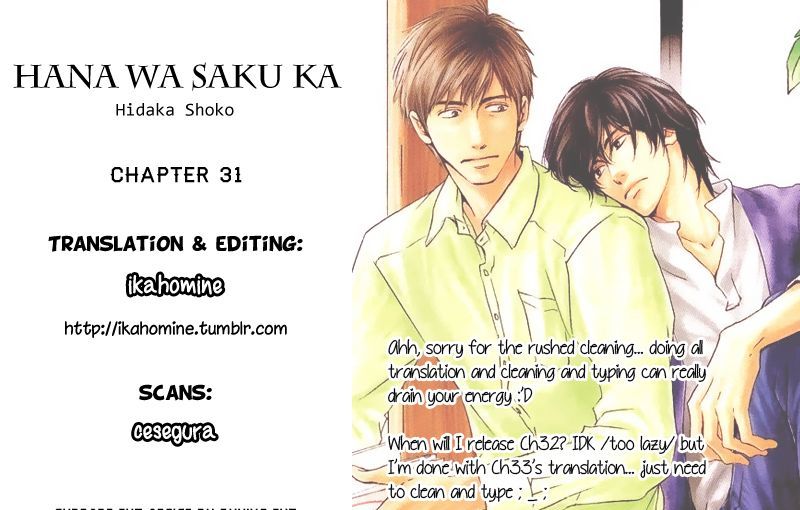 Hana Wa Saku Ka - Vol.5 Chapter 31