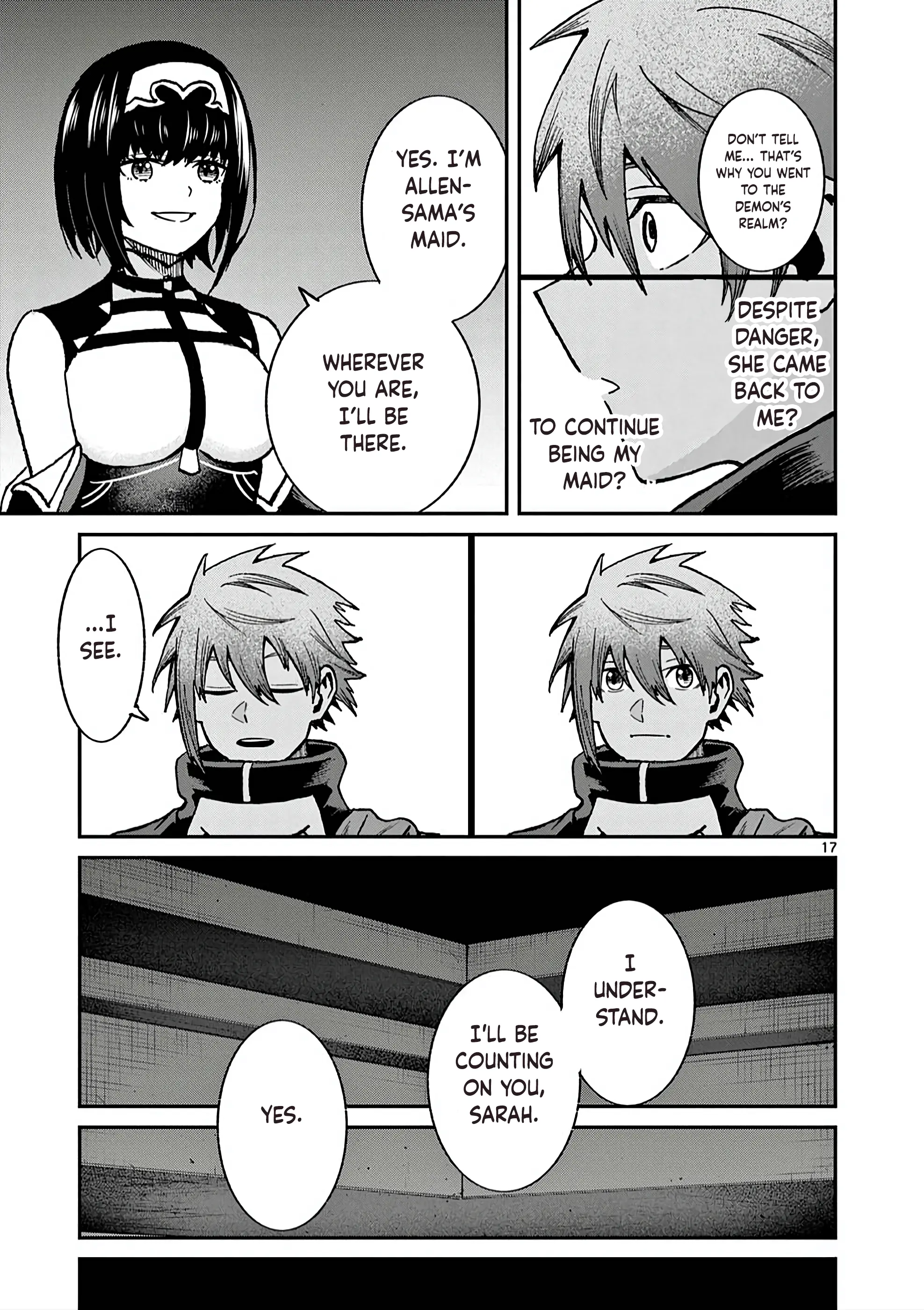 Power-Hara Genkai Yuusha, Maougun Kara Koutaiguu De Scout Sareru ~Yuusha Ranking 1-I Na No Ni Tedori Ga Gomi Sugite Seikatsu Dekimasen~ - Vol.1 Chapter 4: Personal Maid Sarah