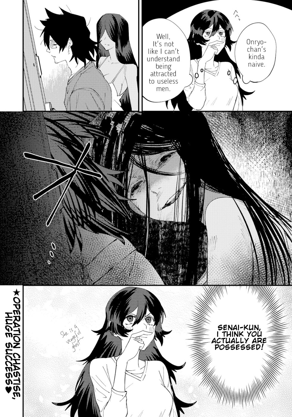 The Unpopular Mangaka And The Helpful Ghost - Chapter 45