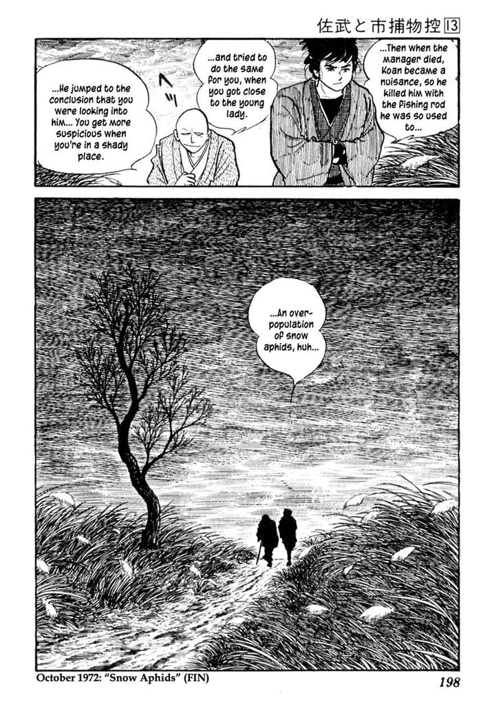 Sabu To Ichi Torimonohikae - Vol.13 Chapter 82 : Snow Aphid