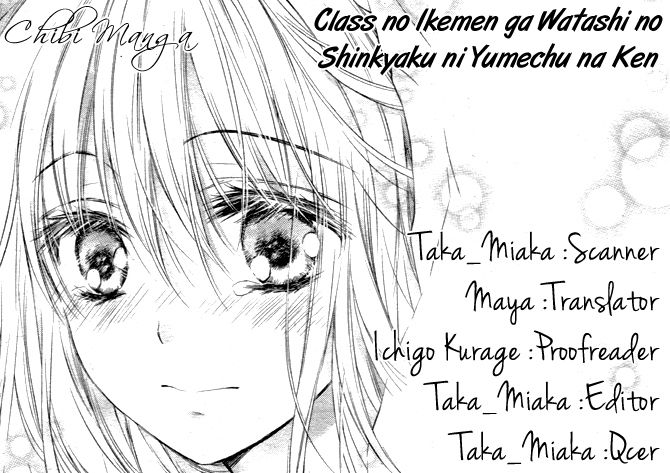 Class No Ikemen Ga Watashi No Shinkyaku Ni Yumechu Na Ken - Chapter 1 : Version 2