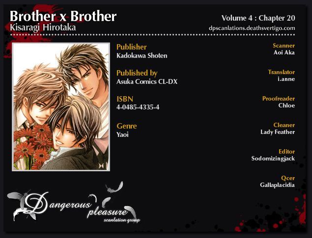 Brother X Brother - Vol.4 Chapter 20