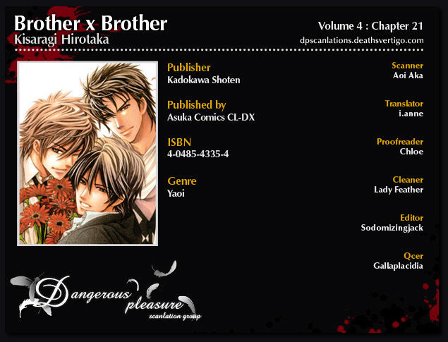 Brother X Brother - Vol.4 Chapter 21