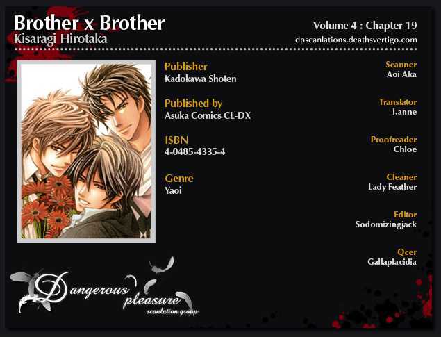 Brother X Brother - Vol.4 Chapter 19