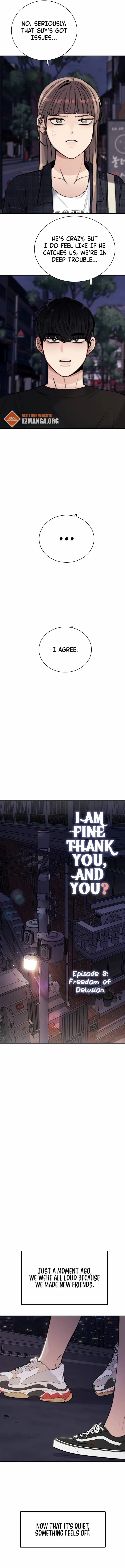 I'm Fine, Thank You, And You? - Chapter 8