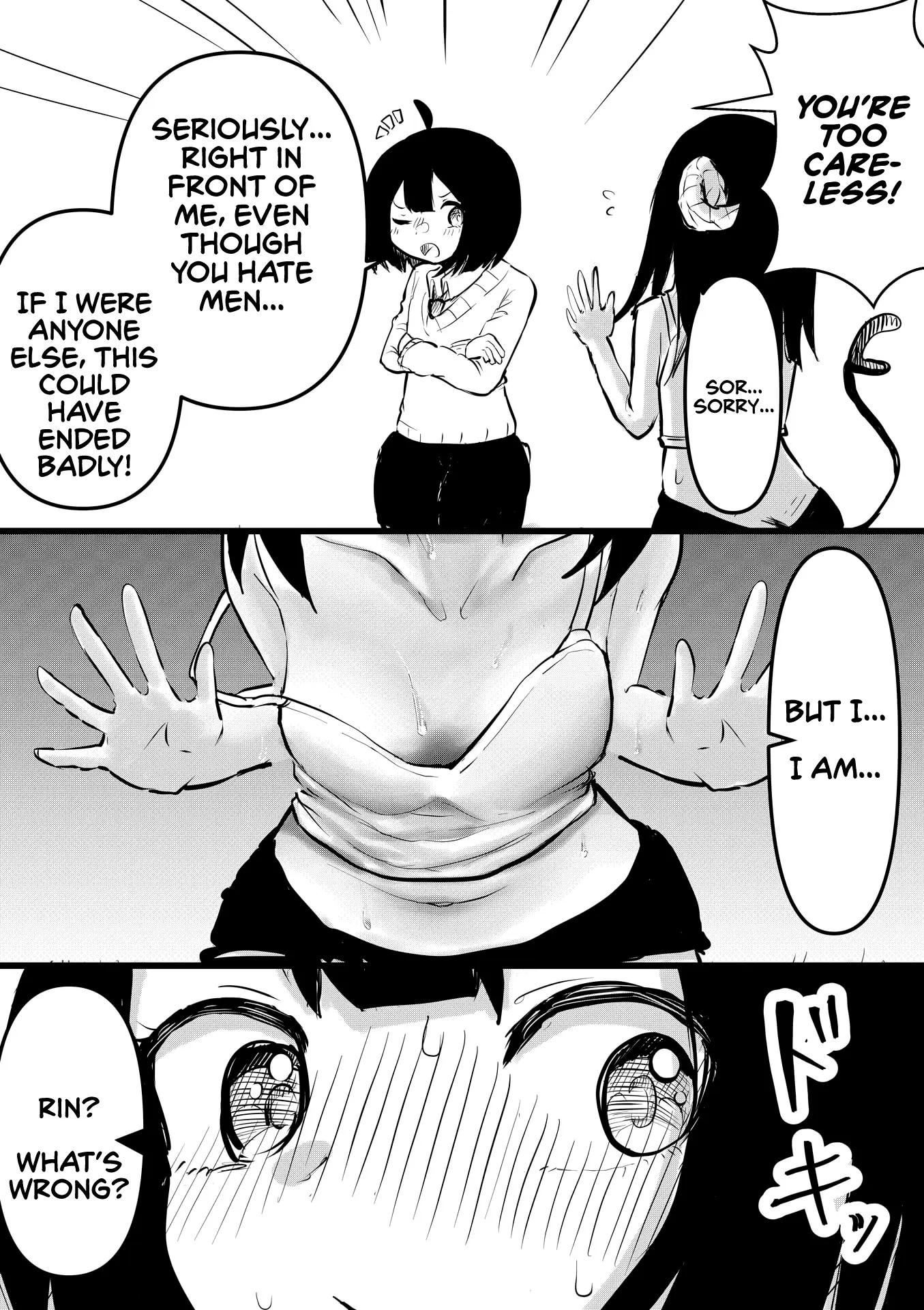 Otokogirai No Onnanoko Ga Saikyou No Succubus Ni Naru Made - Vol.1 Chapter 4: Why Are You Wearing So Little?