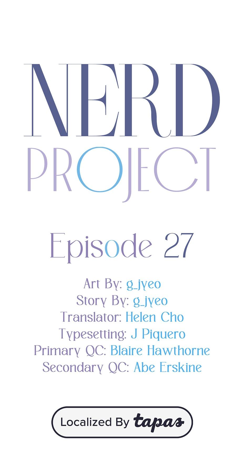 Nerd Project - Chapter 27