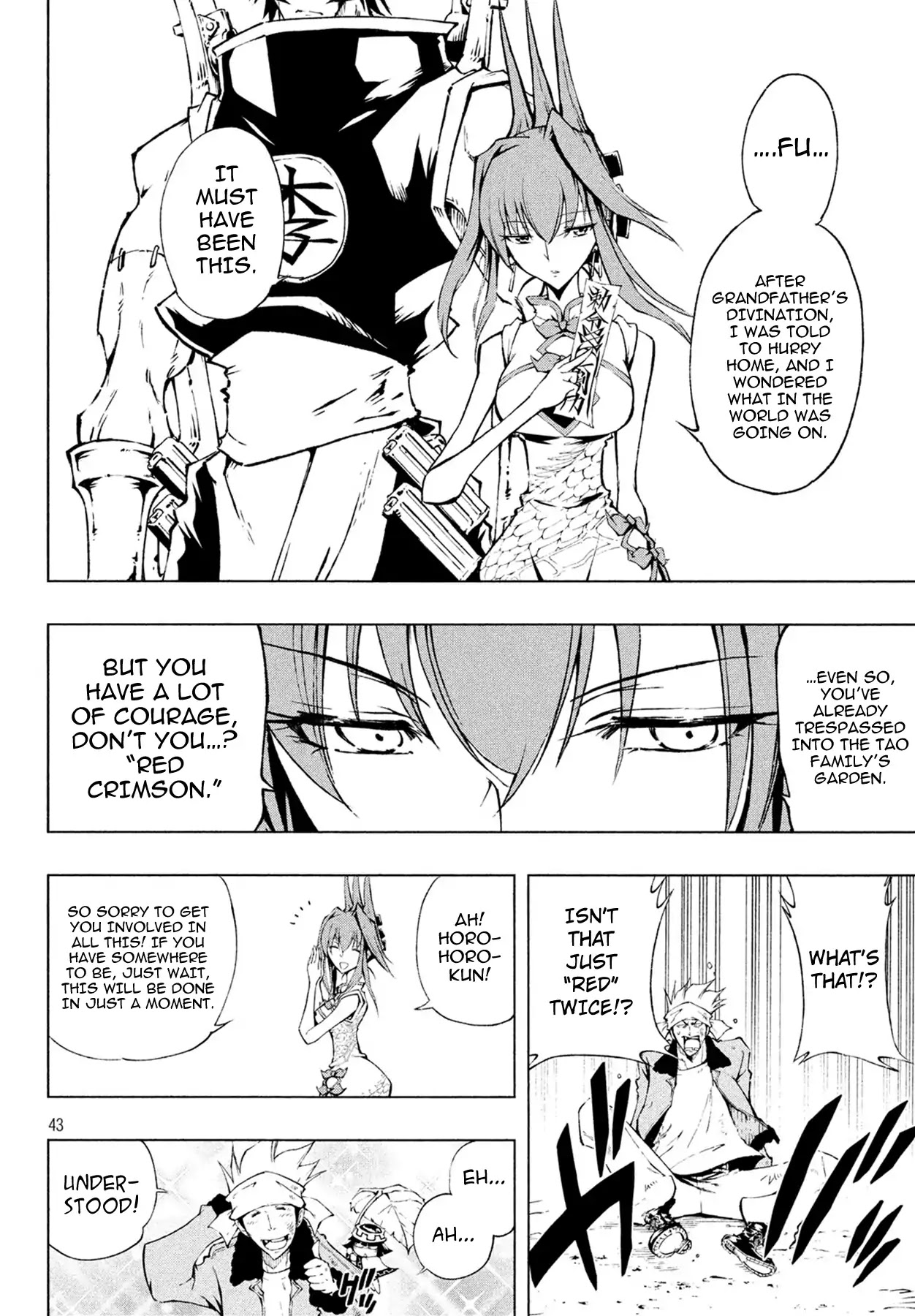 Shaman King: Red Crimson - Chapter 1: Agent Jun