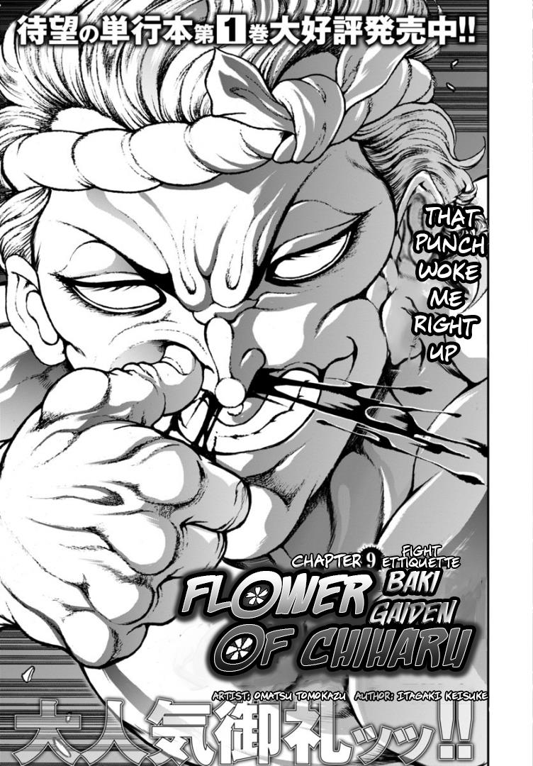 Baki Gaiden: Hana No Chiharu - Chapter 9: Fighting Etiquette