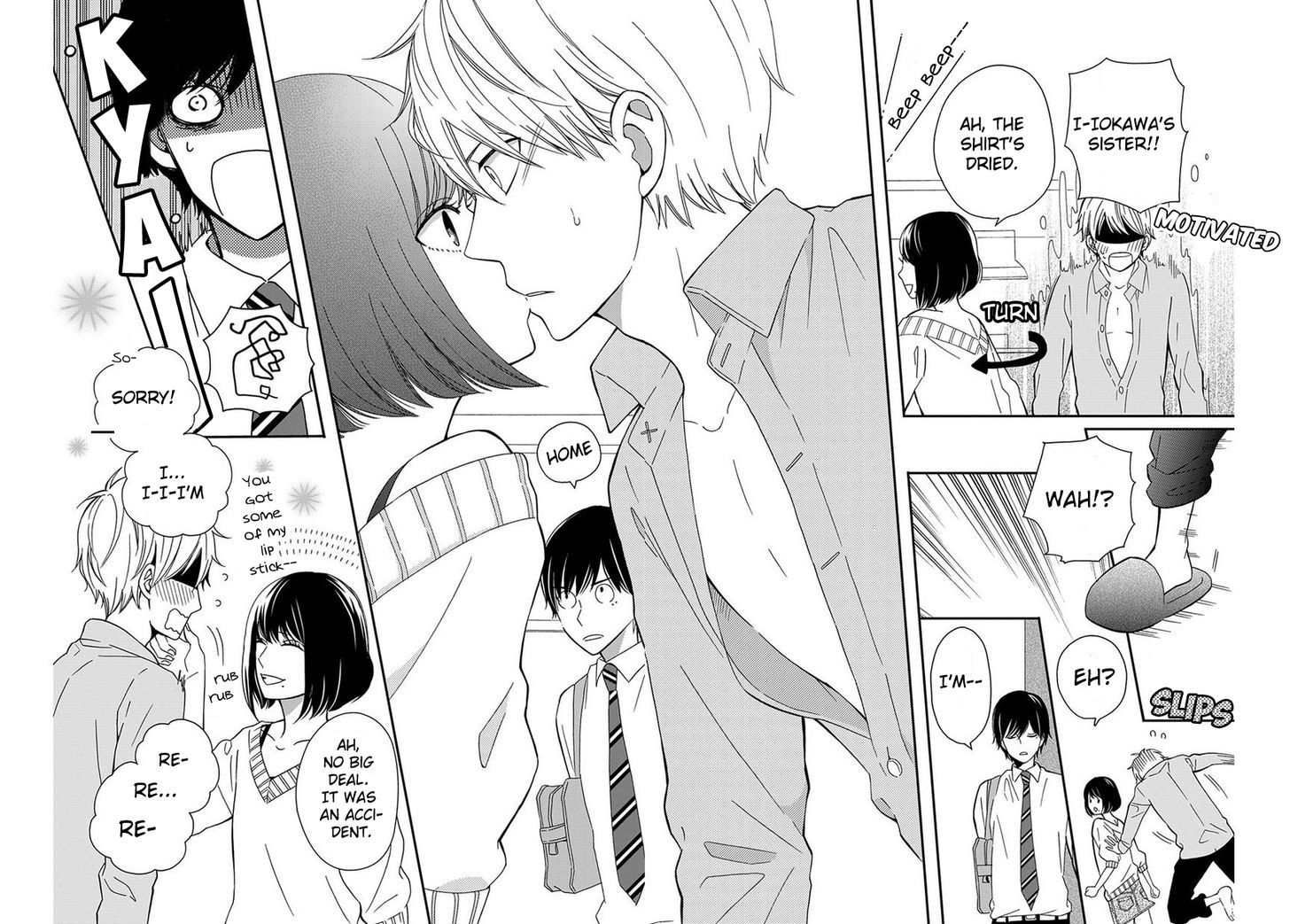 Yankee To Yandere No Karera Ni Wa Tomodachi Ga Inai - Vol.1 Chapter 5 : They, And The First Kiss