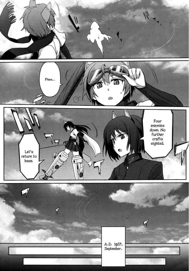 Strike Witches Rei: 1937 Fusou Kaijihen - Vol.1 Chapter 3 : Three Crows Of The Sea Of Fuso