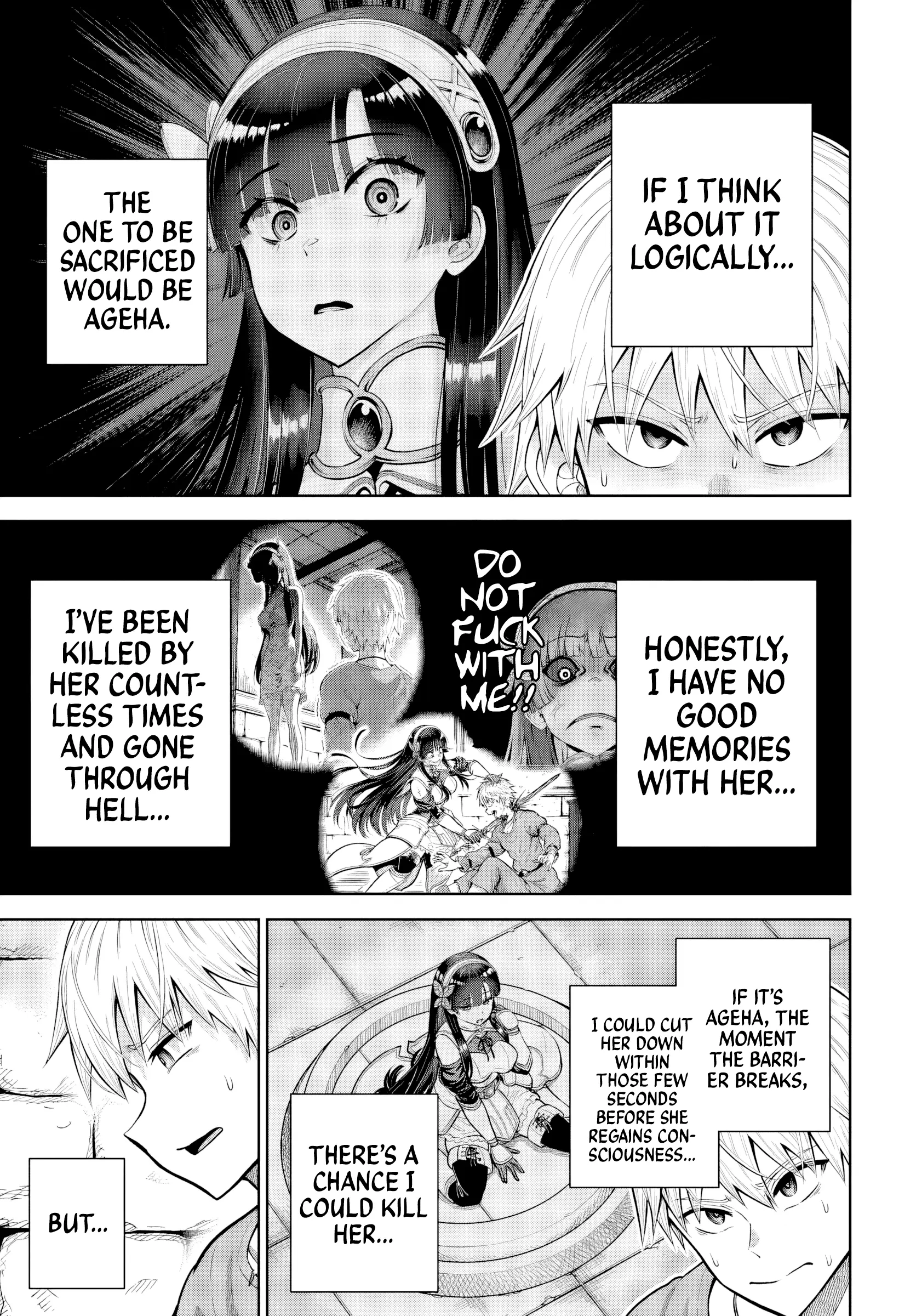 Dungeon Ni Hisomu Yandere Na Kanojo Ni Ore Wa Nando Mo Korosareru - Chapter 17