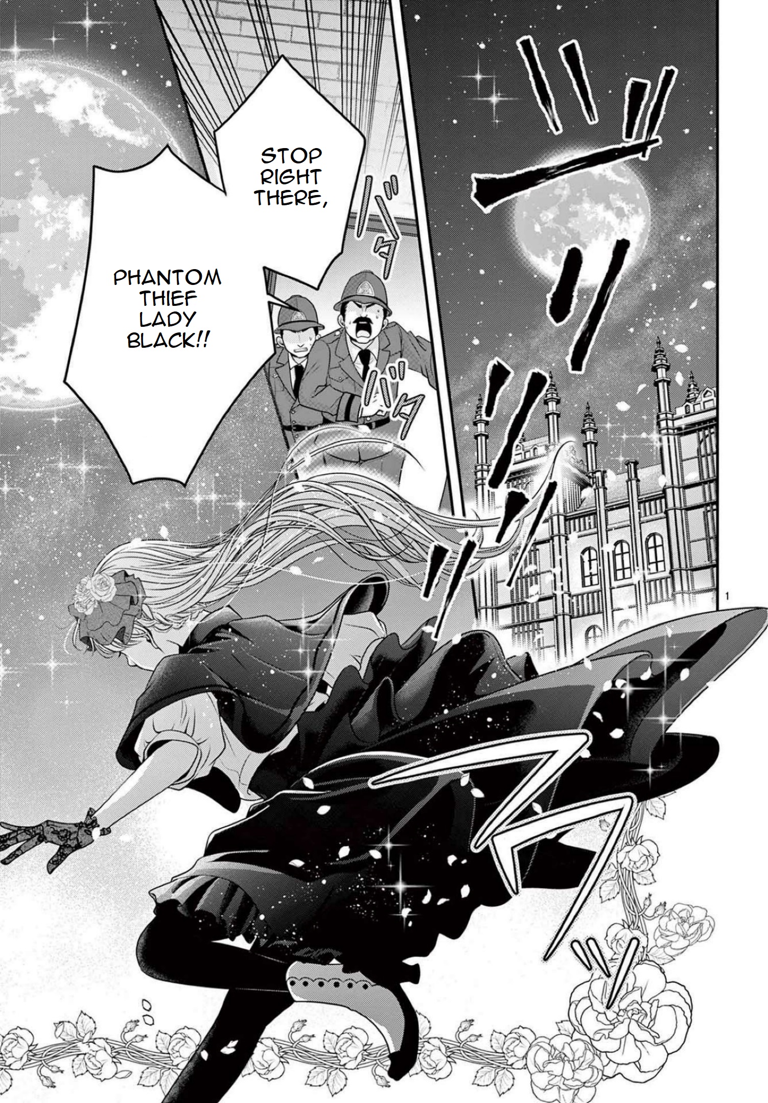 Kaitou Wa Koyoi Mo Hanataba Wo. - Namida No Jewel - Chapter 1