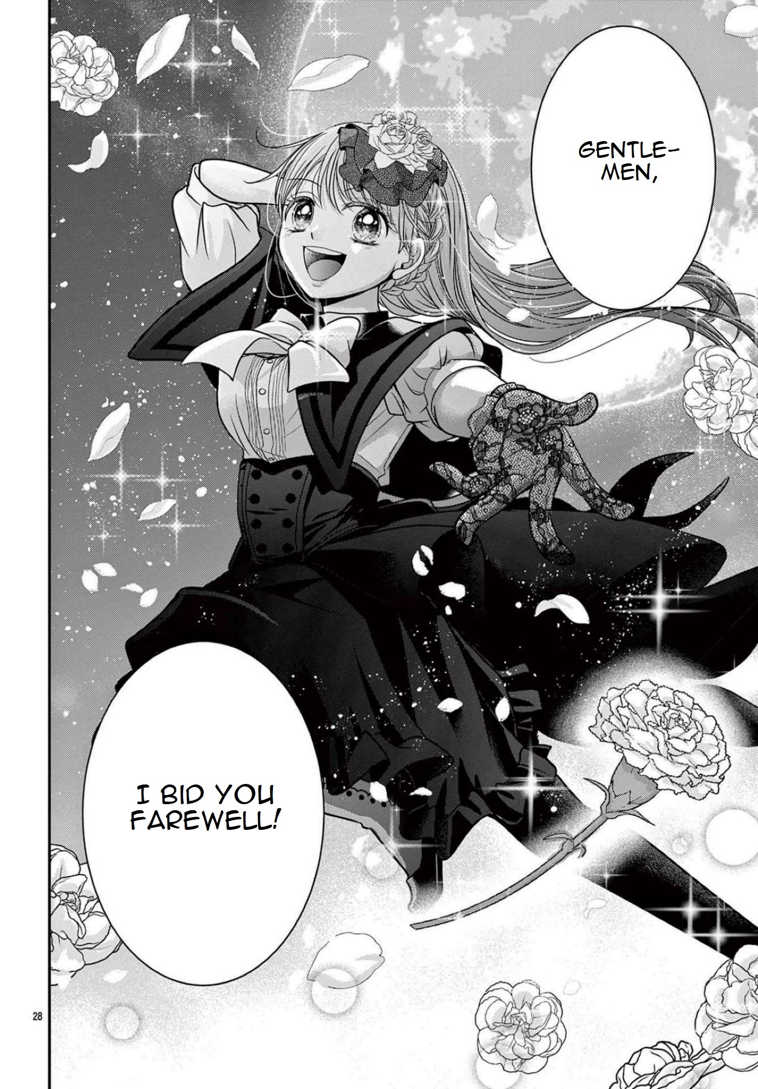 Kaitou Wa Koyoi Mo Hanataba Wo. - Namida No Jewel - Chapter 1