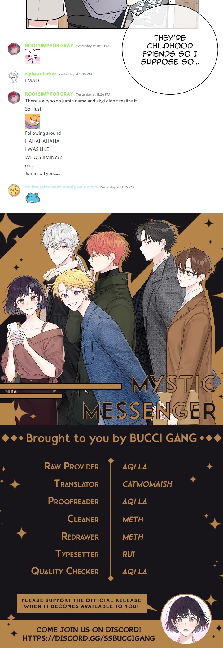 Invitation Of Mystic Messenger - Chapter 16