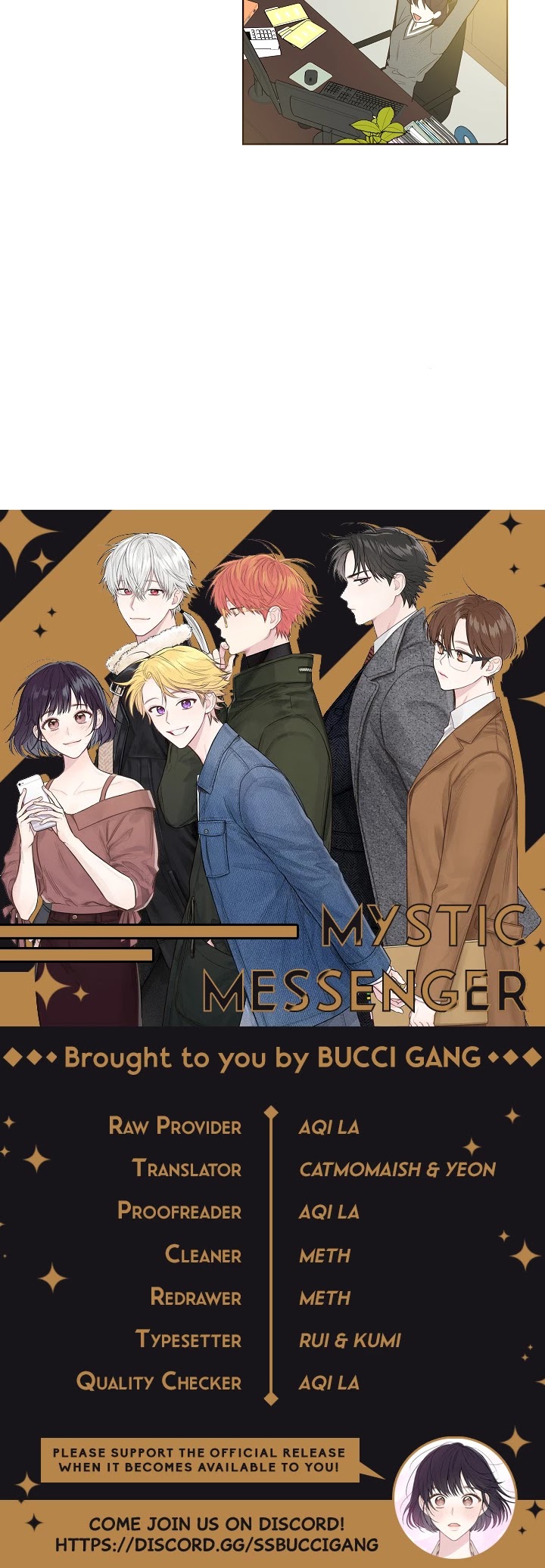 Invitation Of Mystic Messenger - Chapter 8