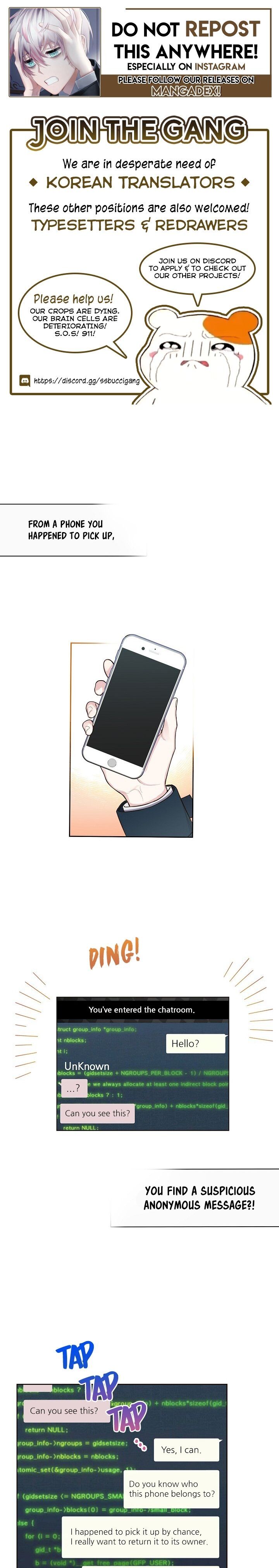 Invitation Of Mystic Messenger - Chapter 0