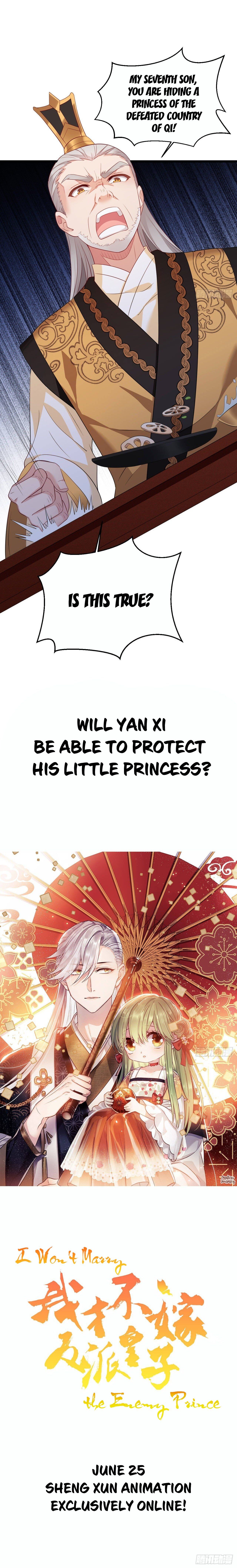 I Won't Marry The Enemy Prince - Chapter 0